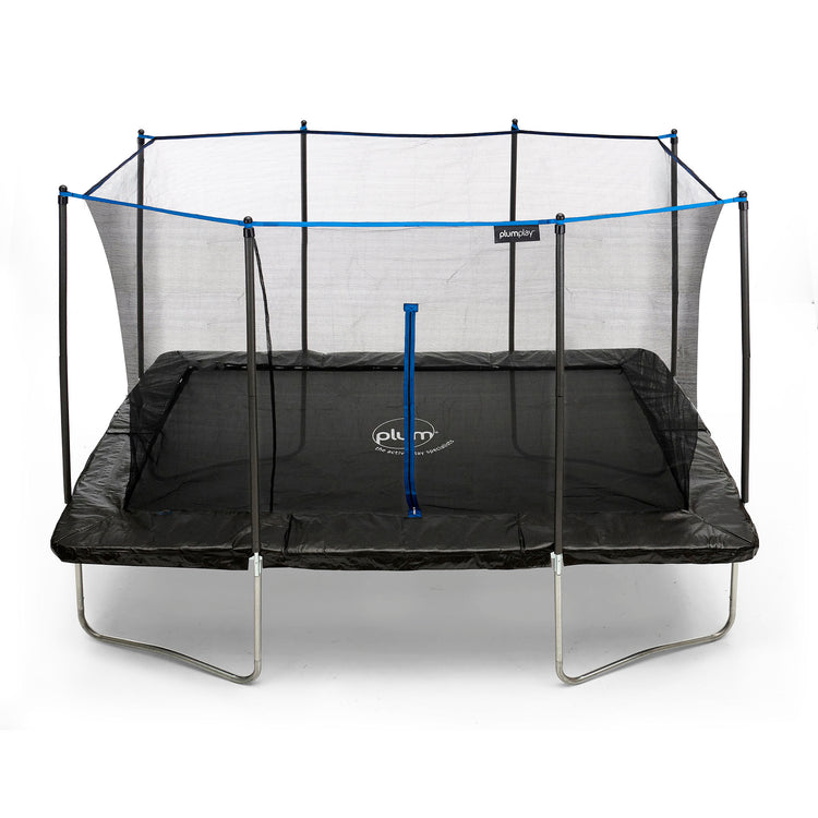 Plum® Rectangle Springsafe® Trampoline and Enclosure