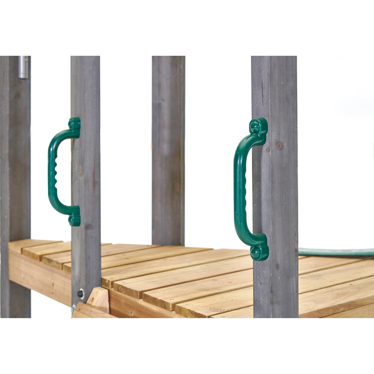 Plum® Barbary Wooden Playcentre - Swing and Slide Climbing Frame