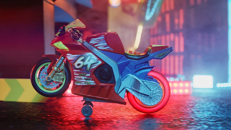 Nikko Toys Wheelie Bikes - Nitro Race Bike