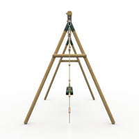 Plum® Loris™ Wooden Swing Set - Double Swing & Ladder product image