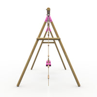 Plum® Loris™ Wooden Swing Set - Double Swing & Ladder product image