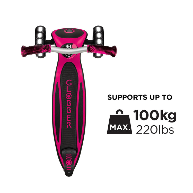 Globber Ace Lights 3 Wheel Scooter