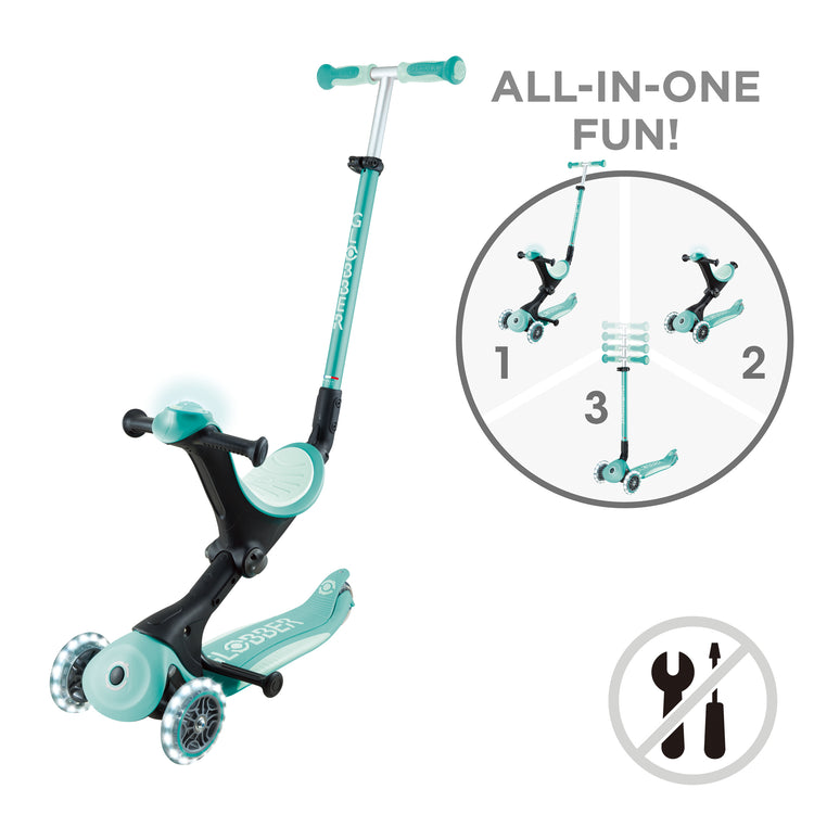 Globber Go Up Deluxe Lights