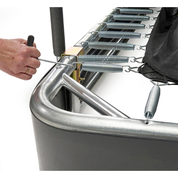 Plum® 12 x 8ft Rectangle In Ground Springsafe® Trampoline