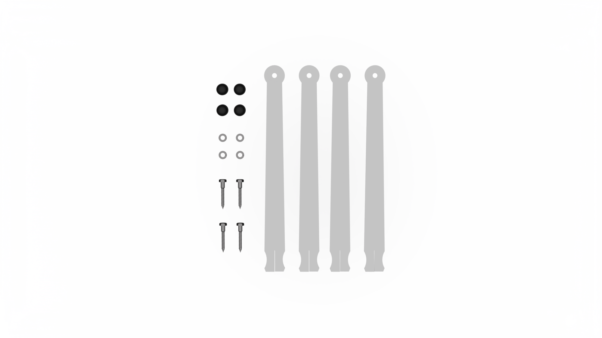 Plum® Heavy Duty Ground Anchor Kit (Pack of 4)