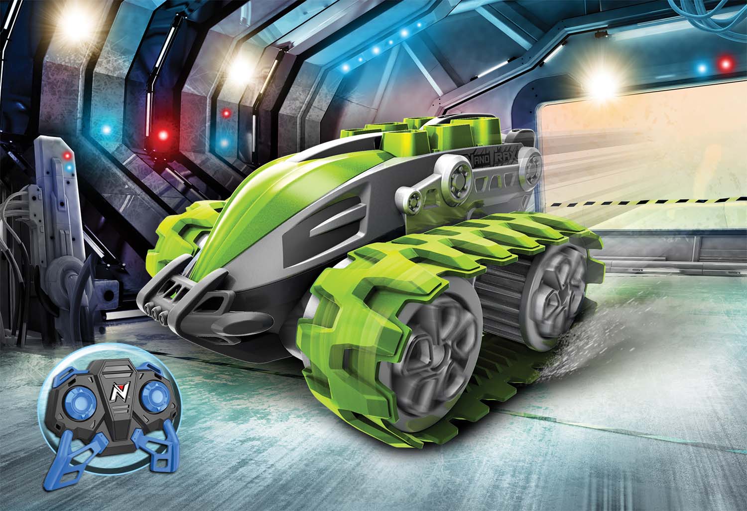 Nikko Toys NanoTrax R/C - Electric Green – Plum Play UK