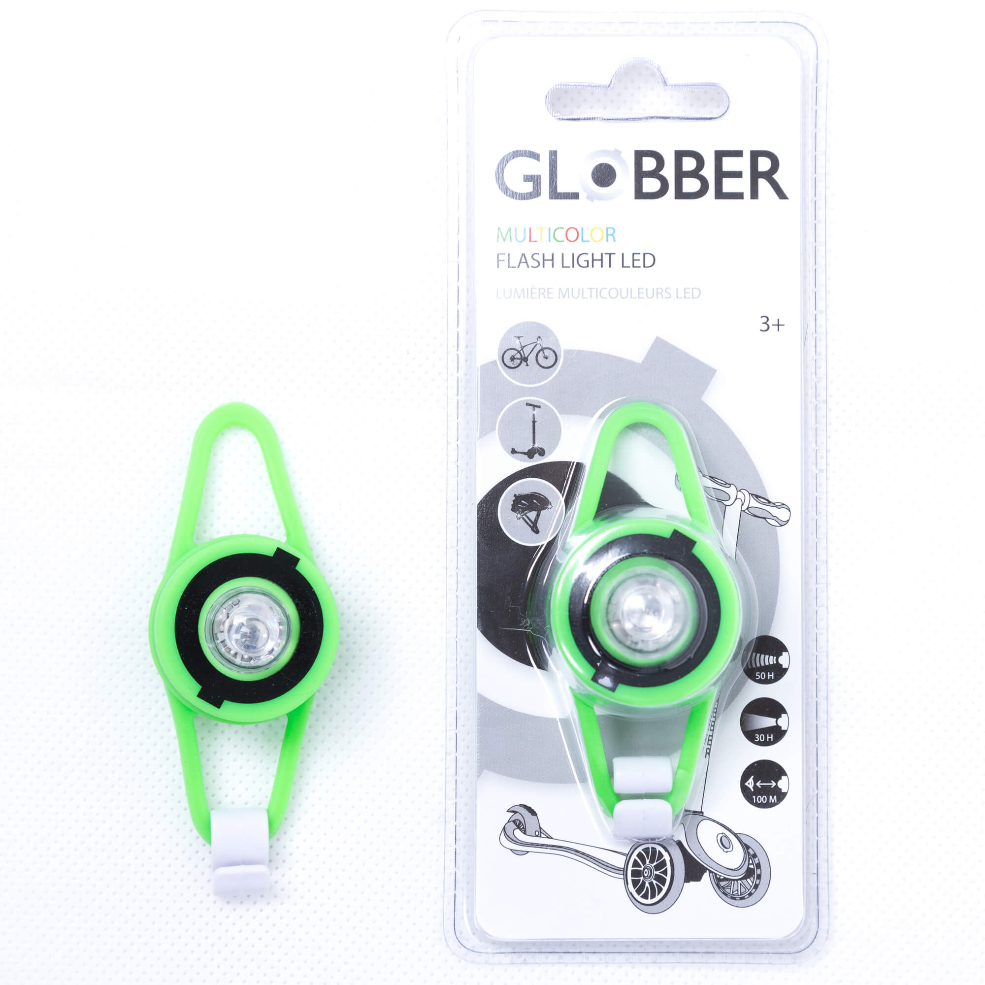 LED Safety Flash Light - Green