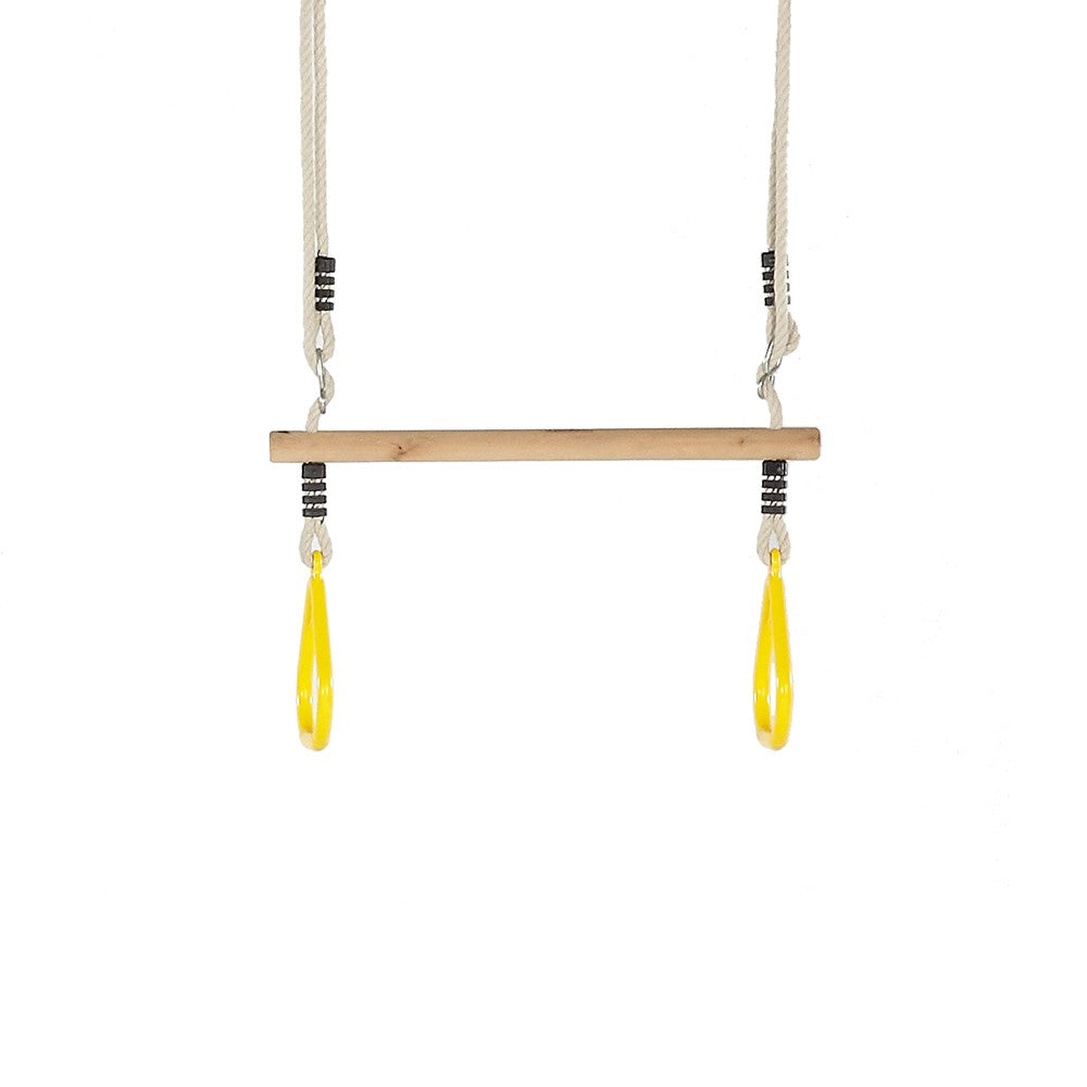 Trapeze with Teal Hangers