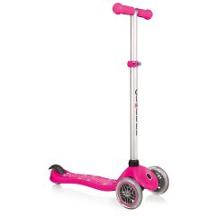 Globber Primo Starlight Scooter in Deep Pink