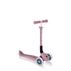 Globber Junior Foldable Lights Ecologic - Berry - Recycled Scooter