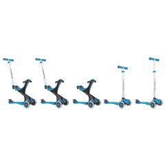 Globber Evo Comfort Scooter Sky Blue Scooter All-in-1