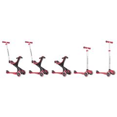 Globber Evo Comfort Scooter Red Scooter All-in-1