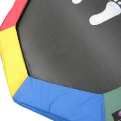 Safety Pad for Play Trampoline - Red & Yellow