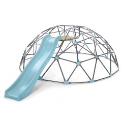 Giant Climbing Dome with Blue Slide