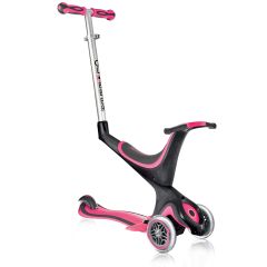 Globber My Free Seat 5 in 1 Solid Pink Ride-on